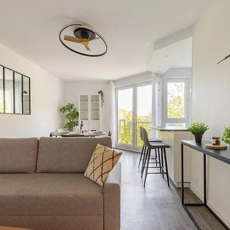 T2 - 47m2 - Parking Gratuit & Wifi Apartmán Toulouse