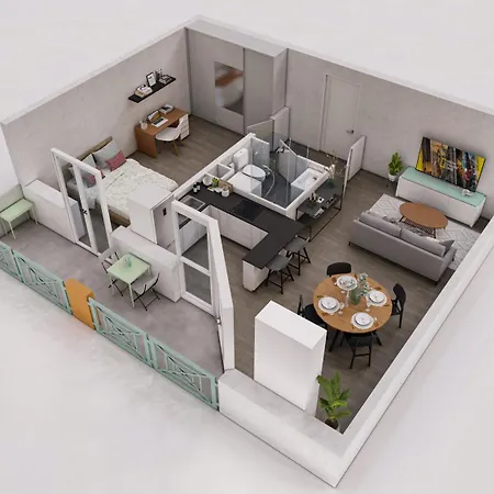 T2 - 47m2 - Parking Gratuit & Wifi * Toulouse